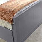 Enzo Wooden 3 Drawer Bookcase Bed | Single | Grey