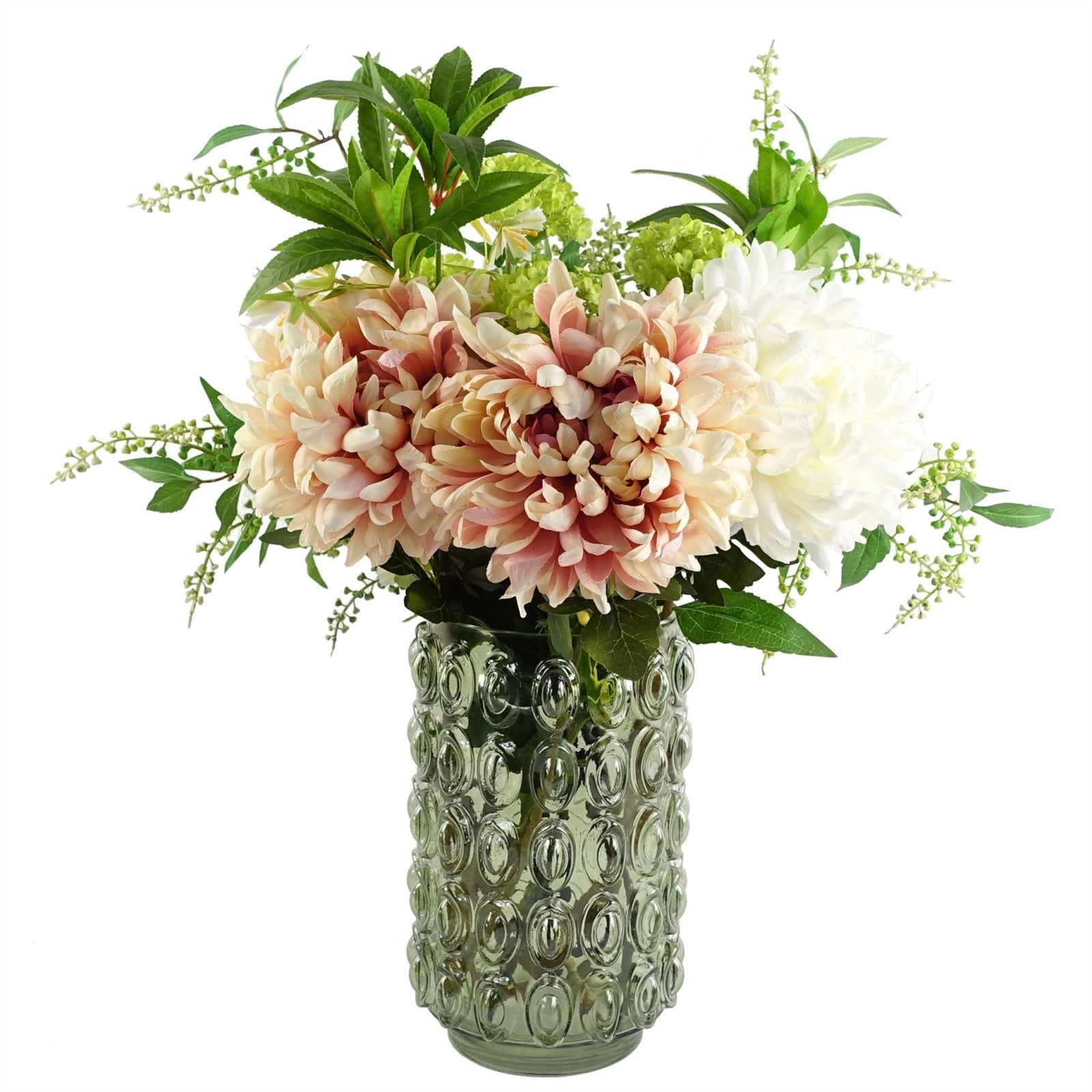 Pack Of 6 X 75cm Extra Large Reflex Chrysanthemum - Pink
