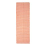 Cotton Gingham Check Rug Hand Woven | 200cm | Orange