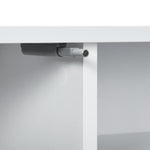 Floating Tv Unit For 60" With Shelves Cabinets | White
