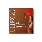 Medium Brown Regular Fit Condom For Safer Sex & Contraception