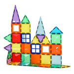 60pc Magnetic Building Blocks Set Stem Educational Toys For Kids Gifts | Multi Colour