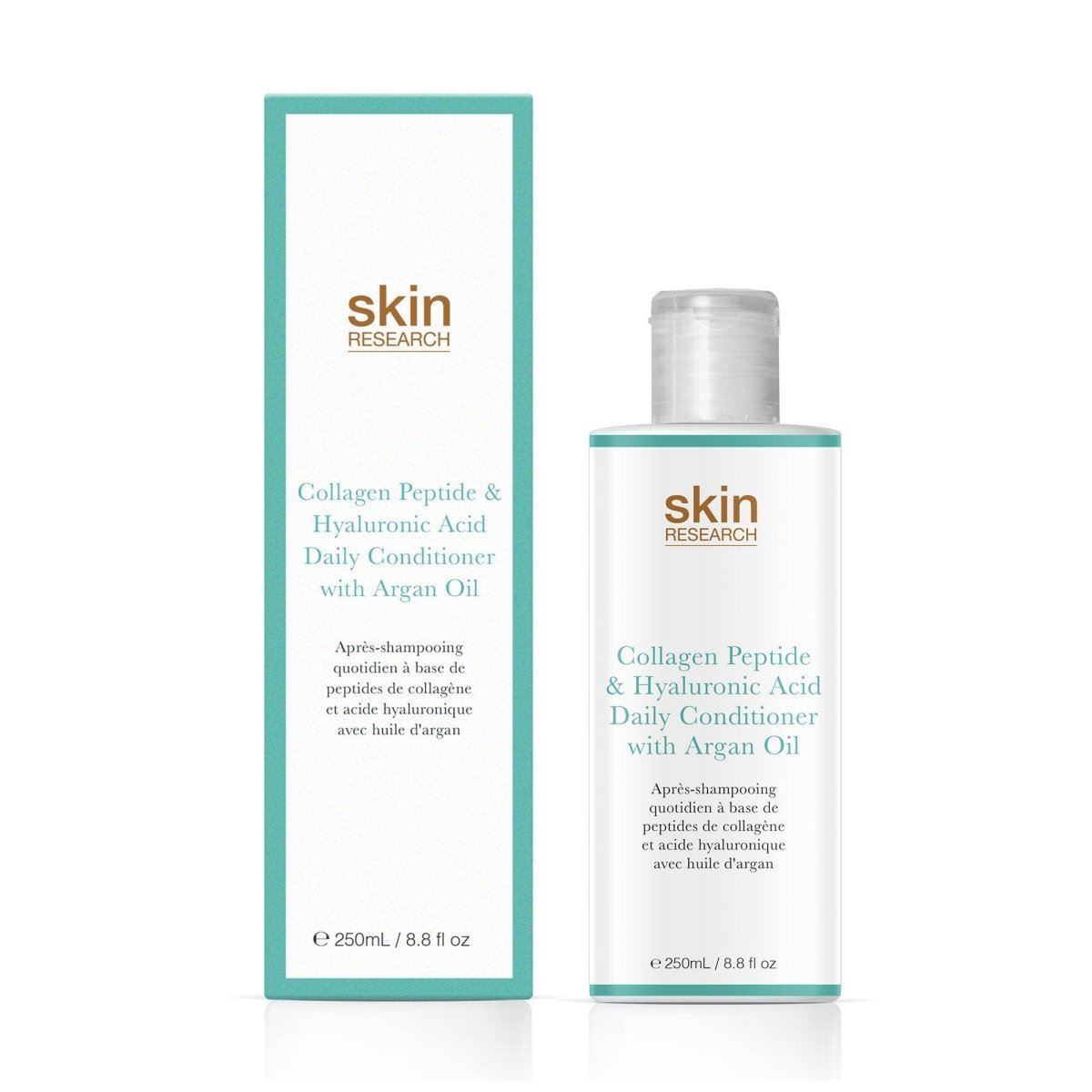 Collagen Peptide & Hyaluronic Acid Daily Conditioner With Argan Oil 250ml For Firmness And Elasticity