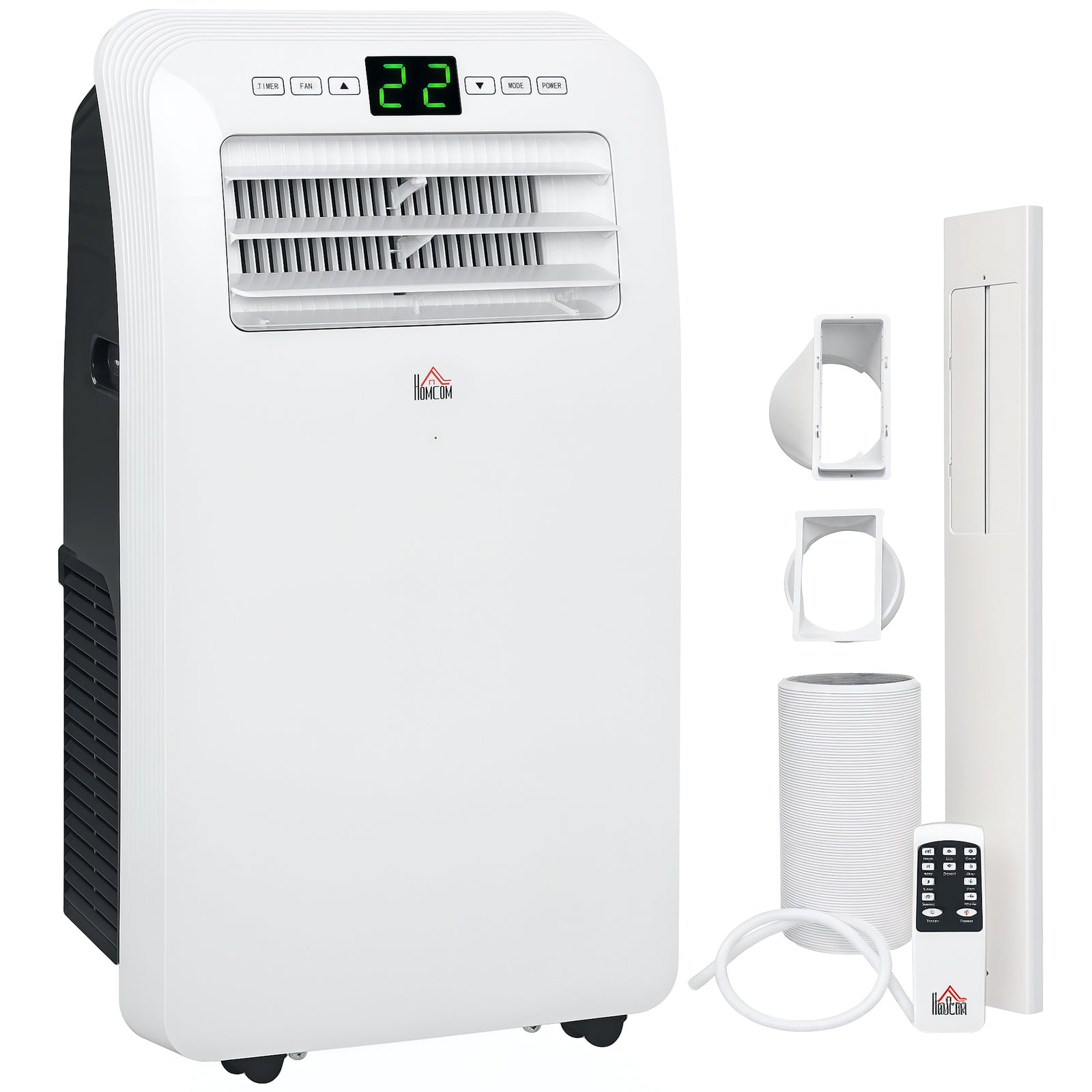 12000 Btu Portable Air Conditioner With 28m², Dehumidifier