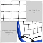 Outdoor Rebounder Net Football Goal Training Target Goal | Blue