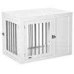 Dog Crate End Table W/ Two Doors - Medium Dogs
