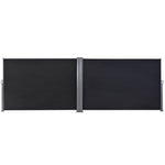 Double Canopy Pull-out Side Awning | Gray