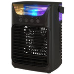 4-in-1 Mini Air Cooler, Portable Air Conditioner For Bedroom | Black