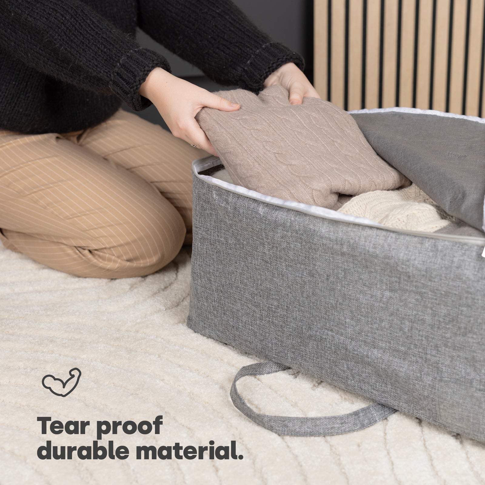 Deluxe Clothing & Textile Storage Bag Set