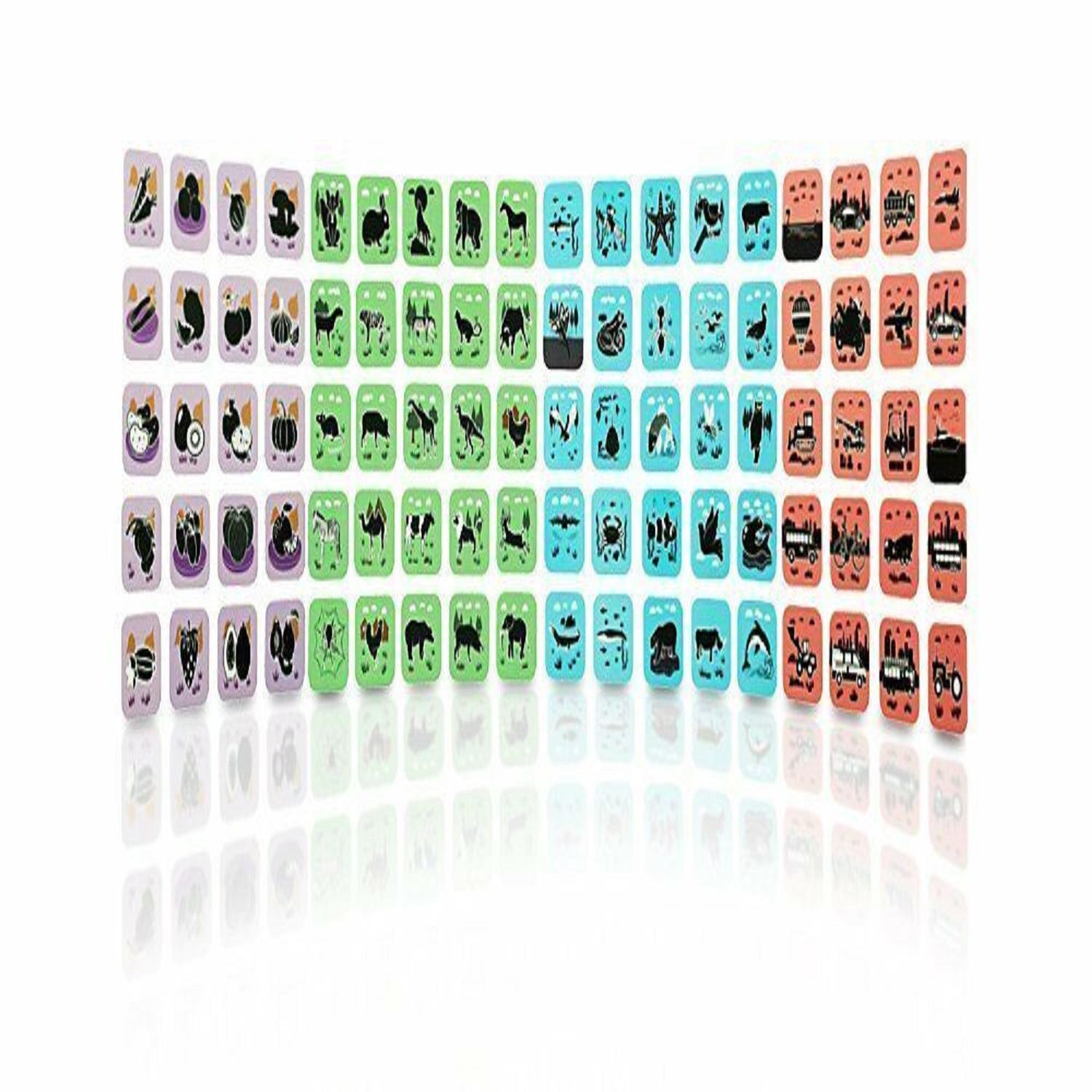 Augmented Reality Cards, Perfect Toy To Educate With 108 Cards With Storage Bag