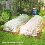 Outsunny 6 X 10m Uv Resistant Waterproof Plastic Polytunnel Cover