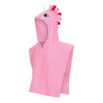 Childrens/kids Luna The Unicorn Hooded Towel | 1-3 Years | Pink