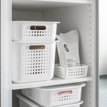 Lightweight & Durable Basket Recycled 10 Storage Box, 6l,white