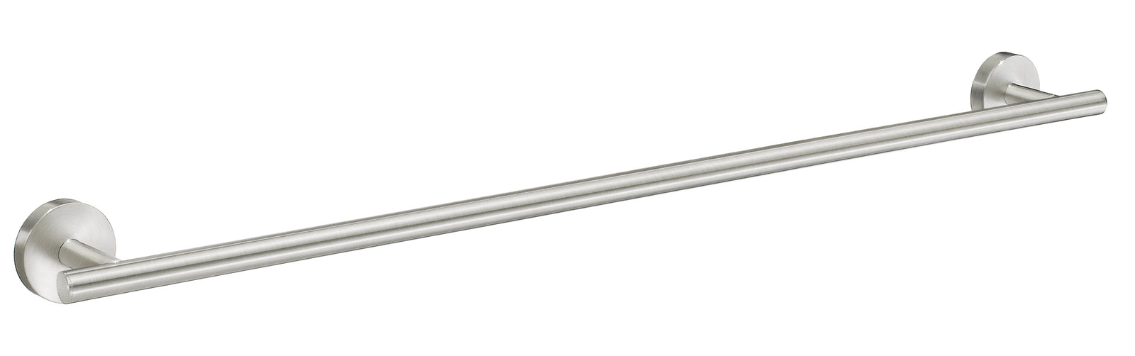 Towel Rail Wall Mounted Bathroom Storage Non Rust Brass | Single | Brushed Nickel