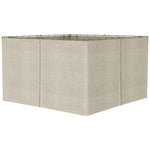 4pcs 3 X 4(m) Universal Pergola Curtain Kit W/hooks C-ring | Beige