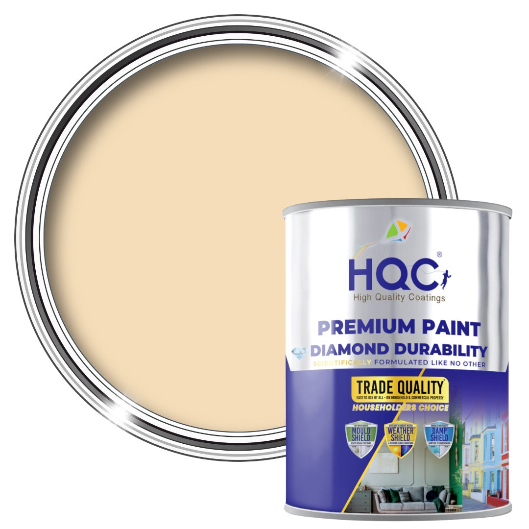 Durable Kitchen Matt Paint - Washable, Grease & Stain Resistant | 10l | Light Beige