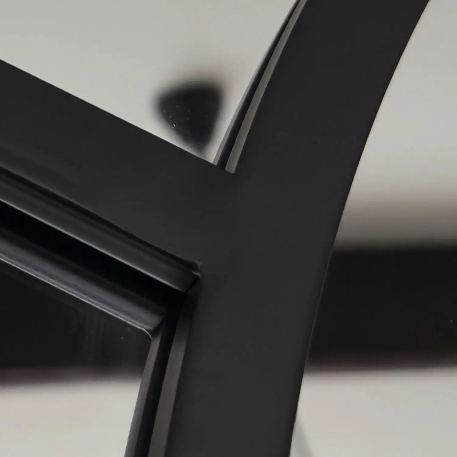 Mio - Metal Arched Window Mirror | 95cm x 120cm | Black