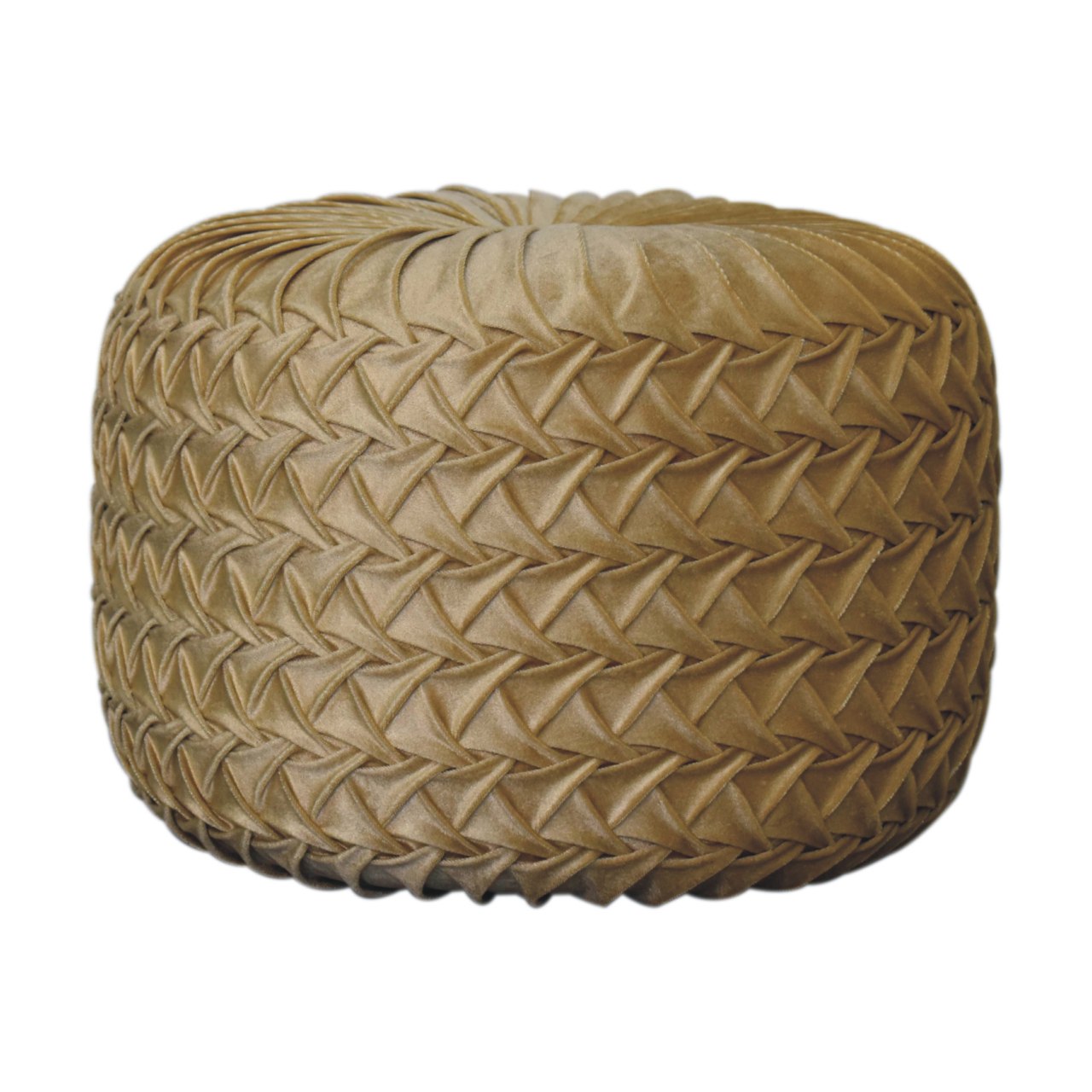 Hart Pouffe | Ochre