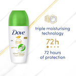 Roll On Deo Go Fresh Cucumber 72h Lasting Women's Anti-perspirant 50ml,12pk