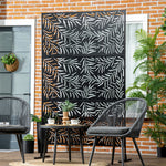 6.5ft Metal Privacy Screen W/ Stand And Screws