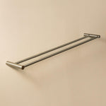 Cosmic Double Towel Rail, Gloss Chrome, Wall-mounted, 60 Cm. Collection Logic