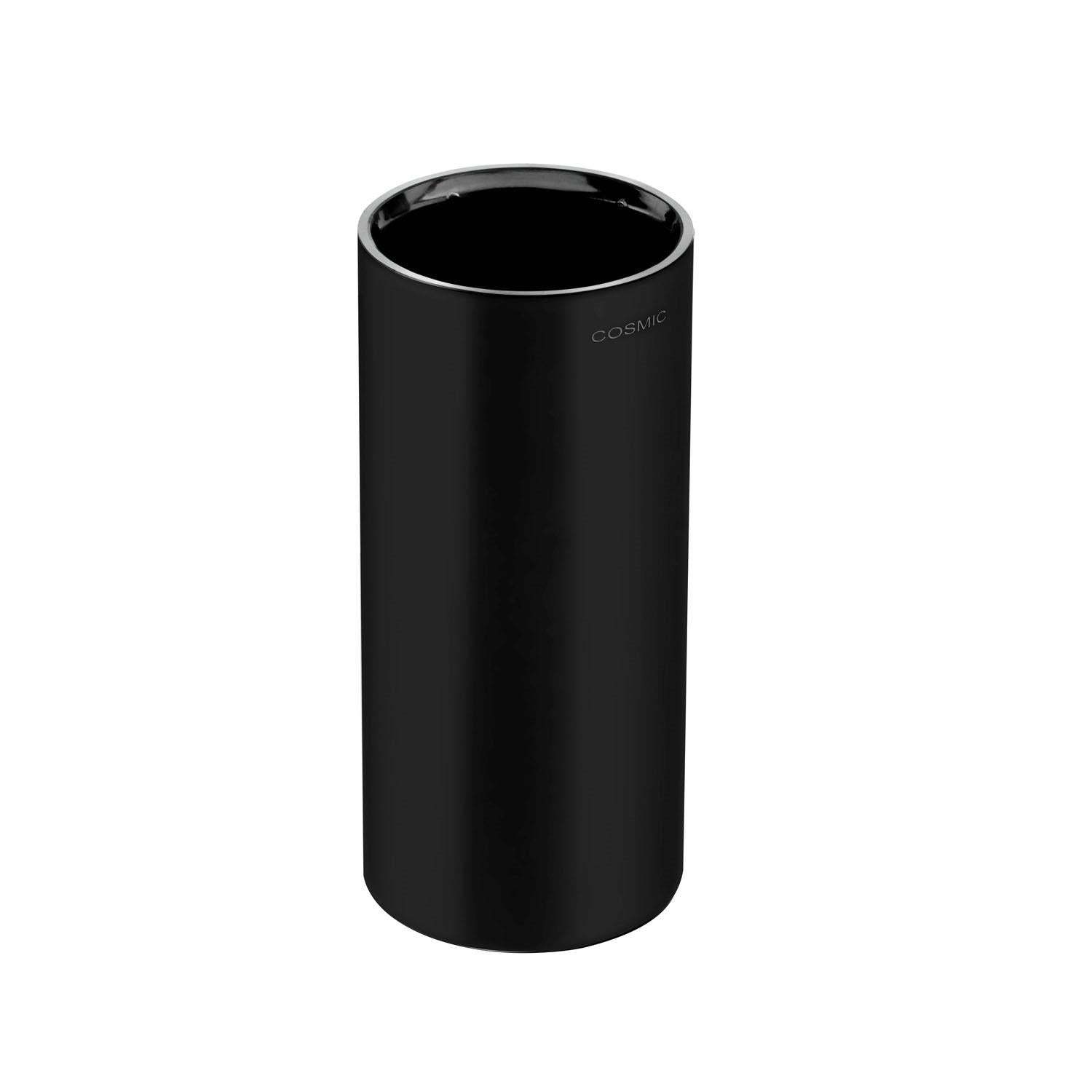 Free Standing Toothbrush Holder Matt Black Logic