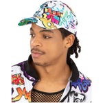 90s Graffiti Peaked Cap