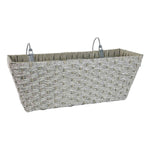 60cm Mountain Grass Effect Multi-placement Planter | Set of 1 | Grey