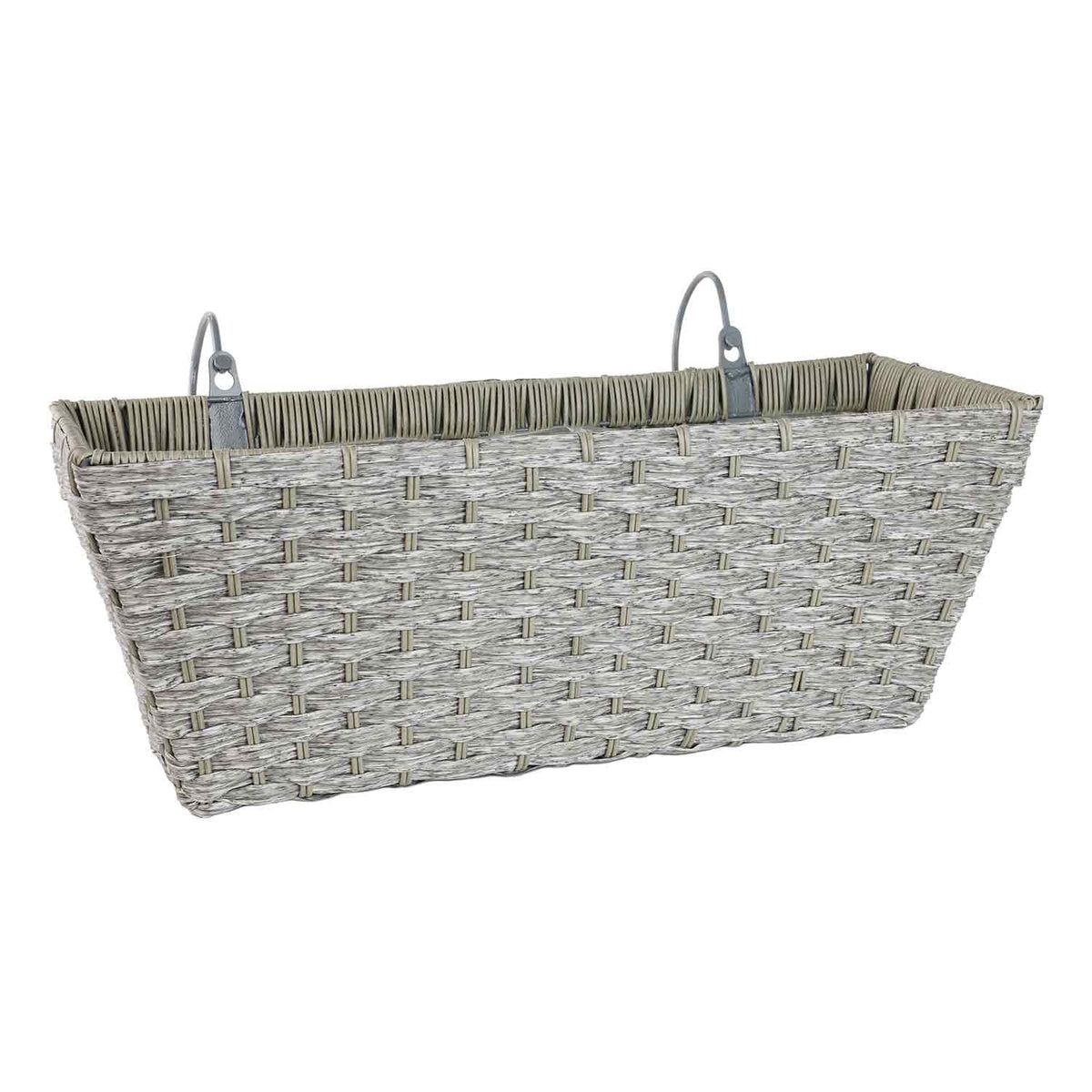 60cm Mountain Grass Effect Multi-placement Planter | Set of 1 | Grey