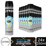 Xxl Antiperspirant Deodorant Body Spray Ice Chill 72-hour 250ml, 24 Pack | Set of 24