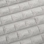 Cozy Checkered Throw Blanket Soft Double-sided Use, Warm & Easy To Clean | Double | Grey