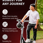 Big 2 Wheel Scooter | Burgundy