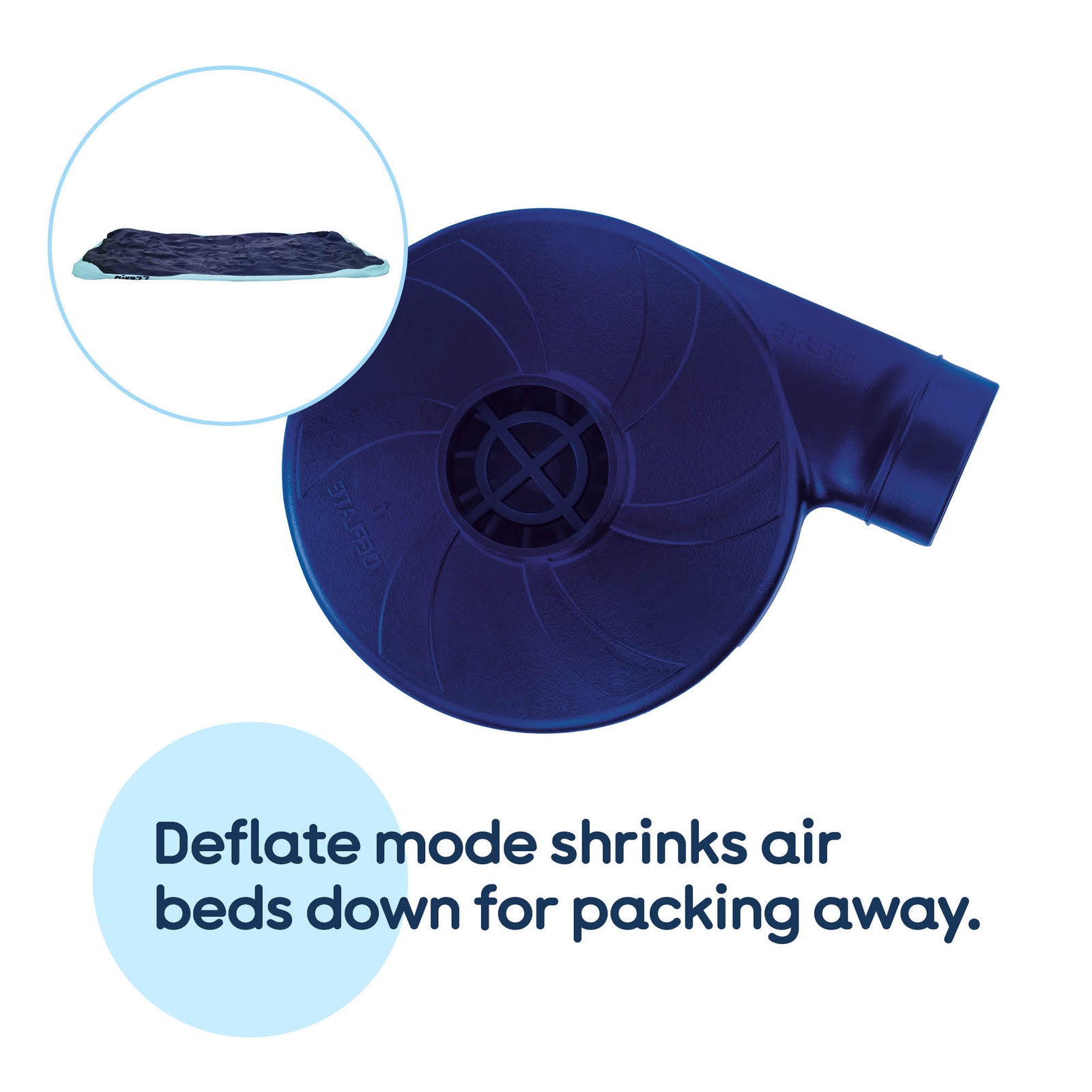 Portable Electric Air Pump With Nozzles