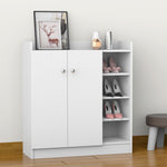 Shoe Storage Cabinet Footwear Rack Stand Adjustable Shelves