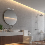 Shine Chrome Led 7w Wall Lamp Stylish Polished Chrome Light With Ip44 Rating Perfect For Mounting Above A Bathroom Mirror