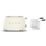 Tsf01, Tssr01 2 Slice Toaster With 2-sandwich Racks Set | Cream