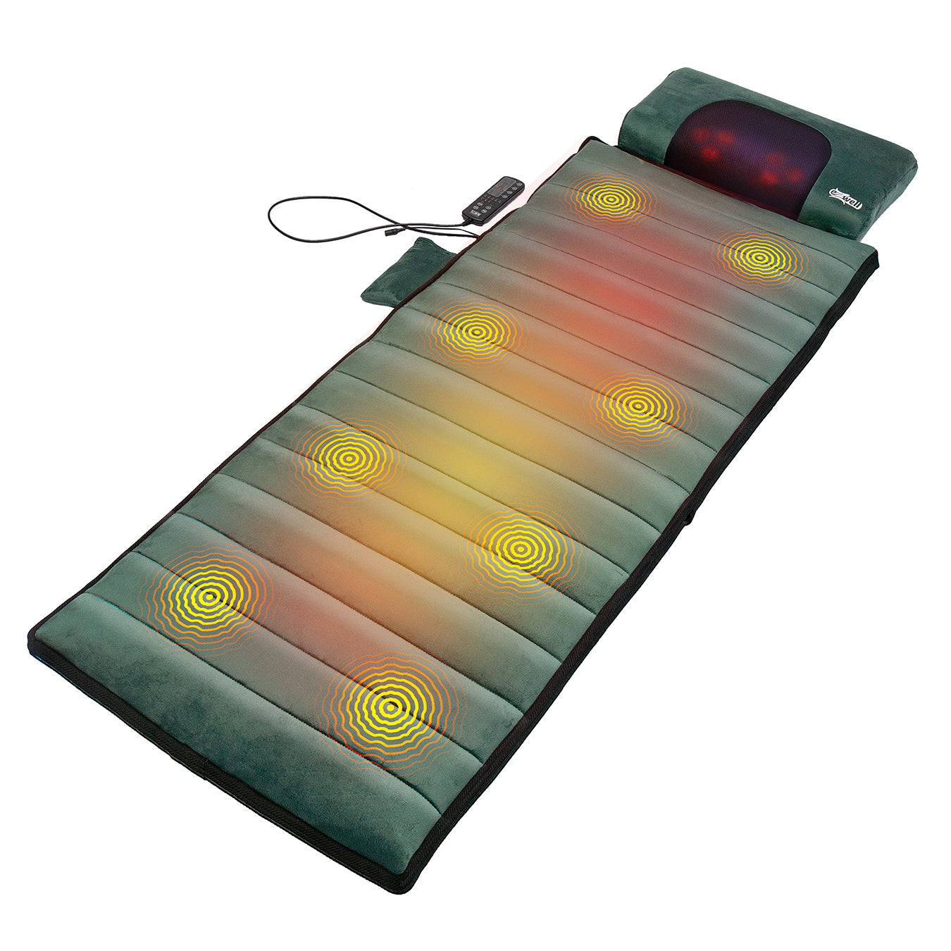 Ezwell 3-in-1 Massage Remedy System Mattress | Standard | Green