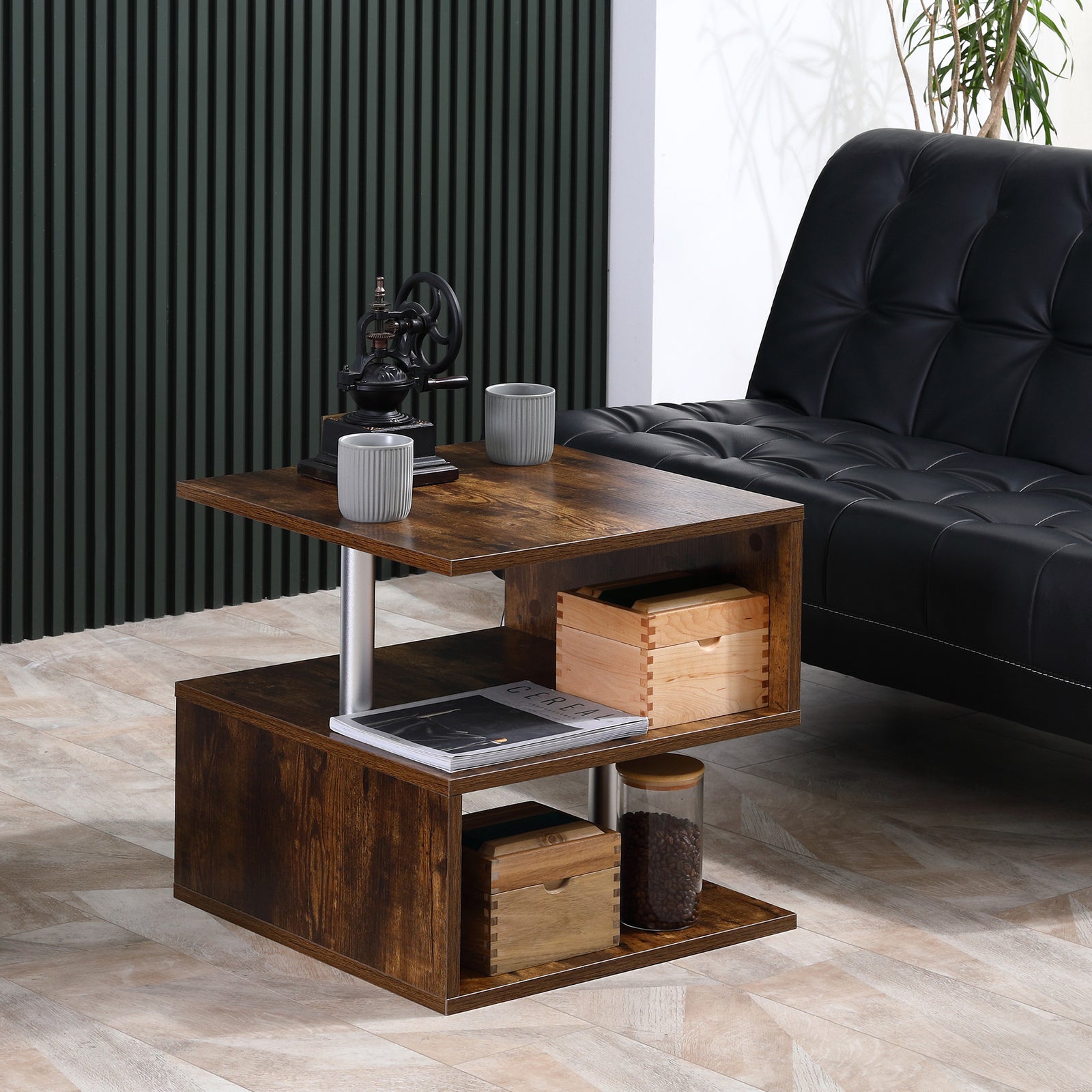 Coffee End Table Side Tv Sofa Stand Office | Natura