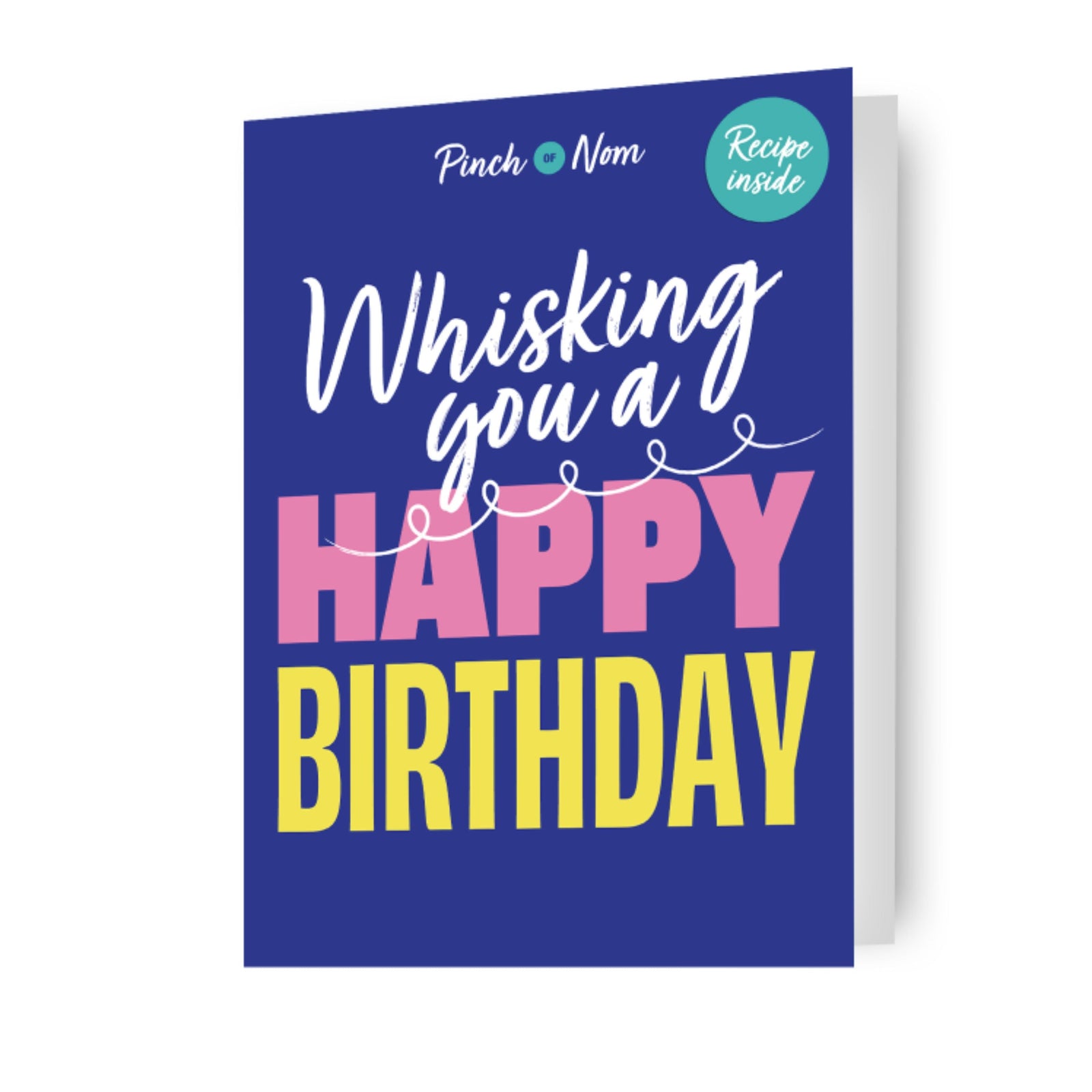 Birthday Card Featuring A Recipe For Raspberry And Blueberry Baked Cheesecake Official Product