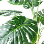 150cm Artificial Luxury Monstera Plant Black Pot