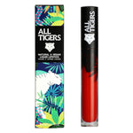 Liquid Lipstick Natural, Vegan & Organic Long Lasting | Red