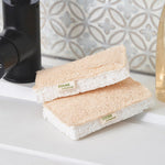 Eco Sponge Scouring Pad Set | Set of 12 | White