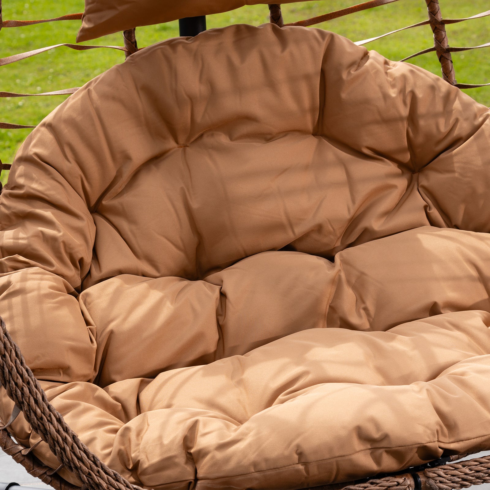 Risborough Swing Egg Pod Chair | Brown