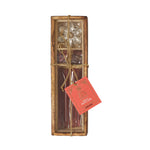HOMESCAPES Zen Incense Gift Set, Rose & Black Oudh