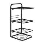 Kitchen Pot Pan Organizer Rack Adjustable Cookware Holder Stand