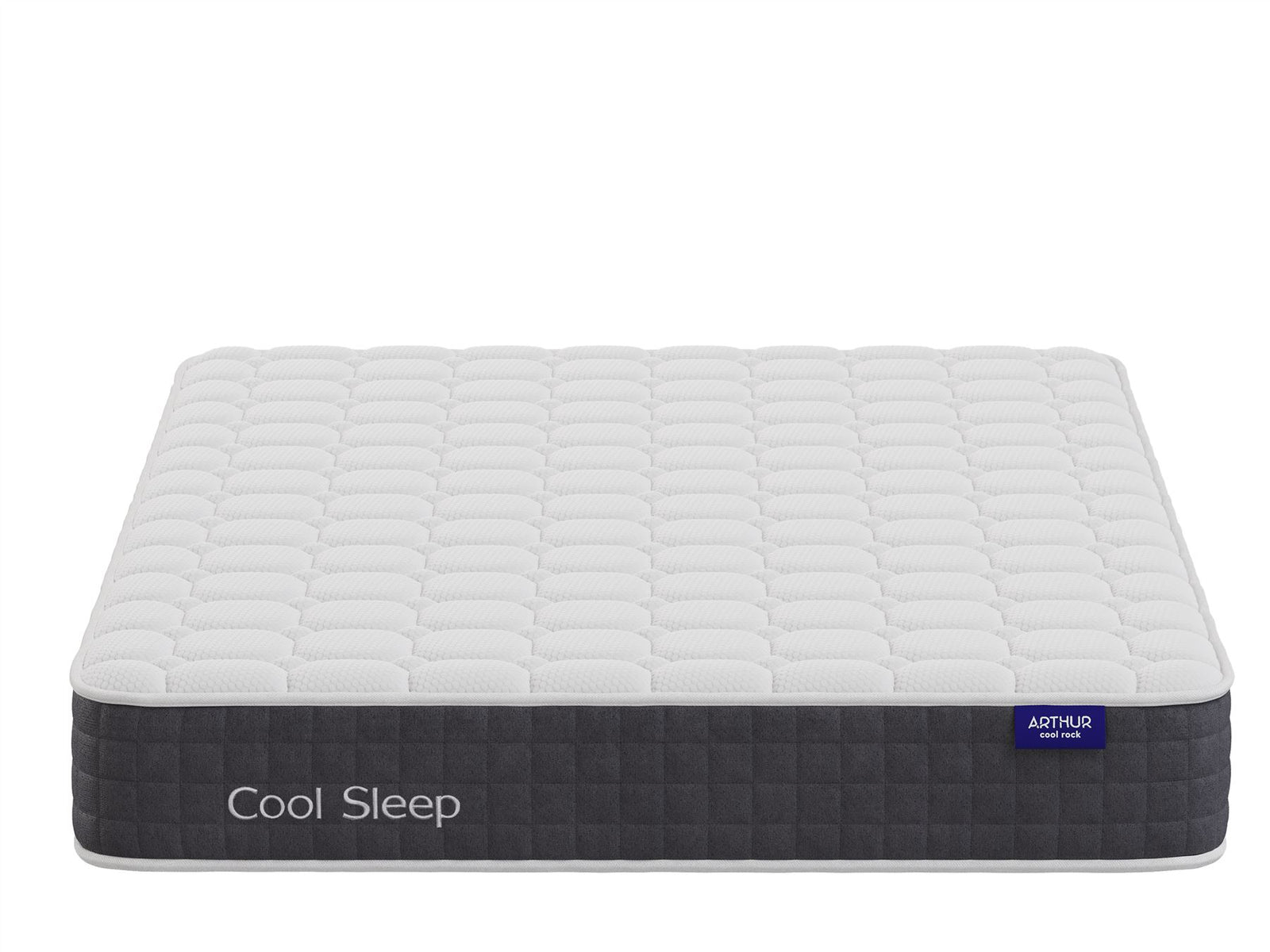 Cool Rock Extra Firm Hybrid Mattress | Single | White