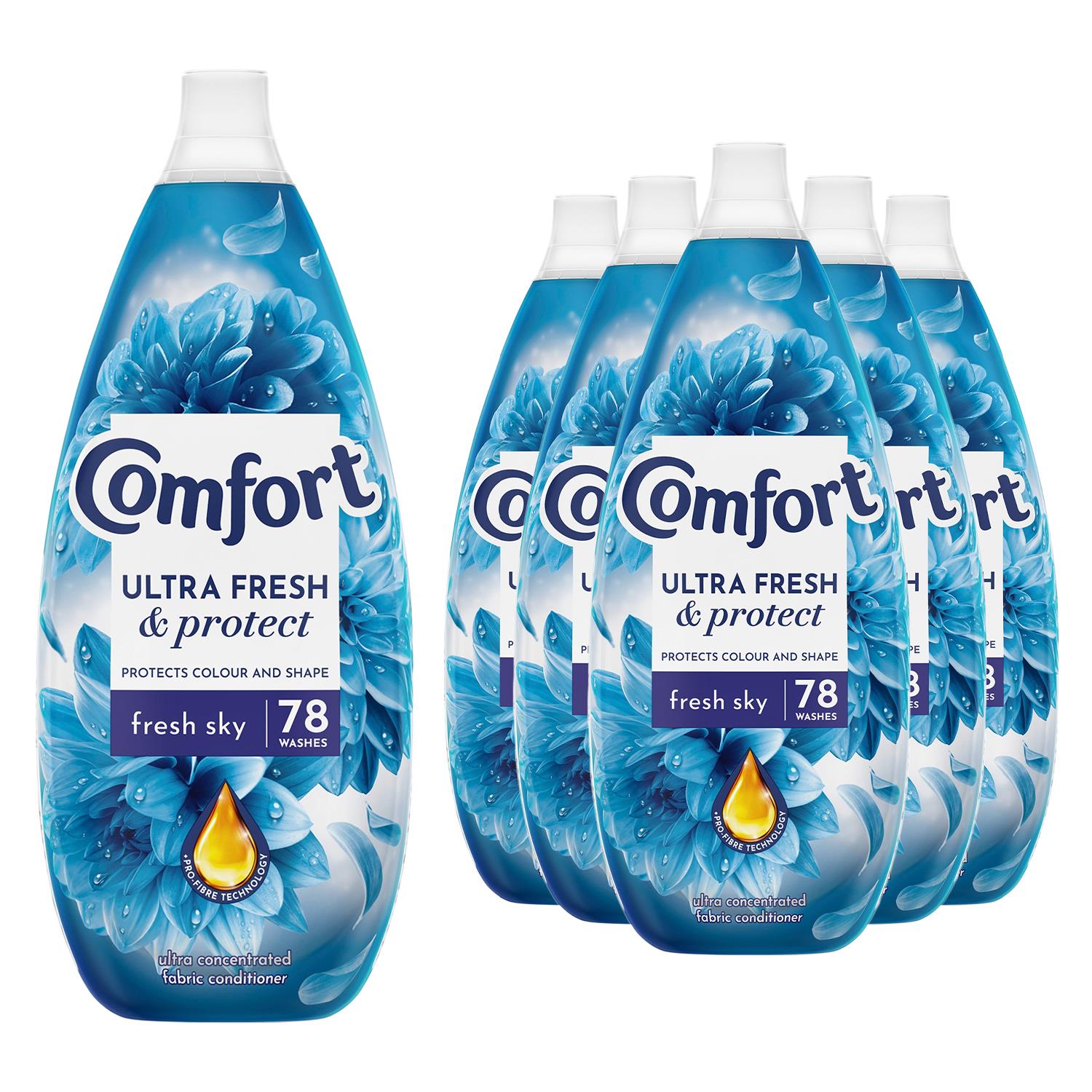 Ultra Fresh & Protect Fabric Conditioner Fresh Sky, 468 Washes, 1.17 L