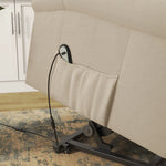 Power Lift Chair For Elderly Fabric Recliner Remote | Beige