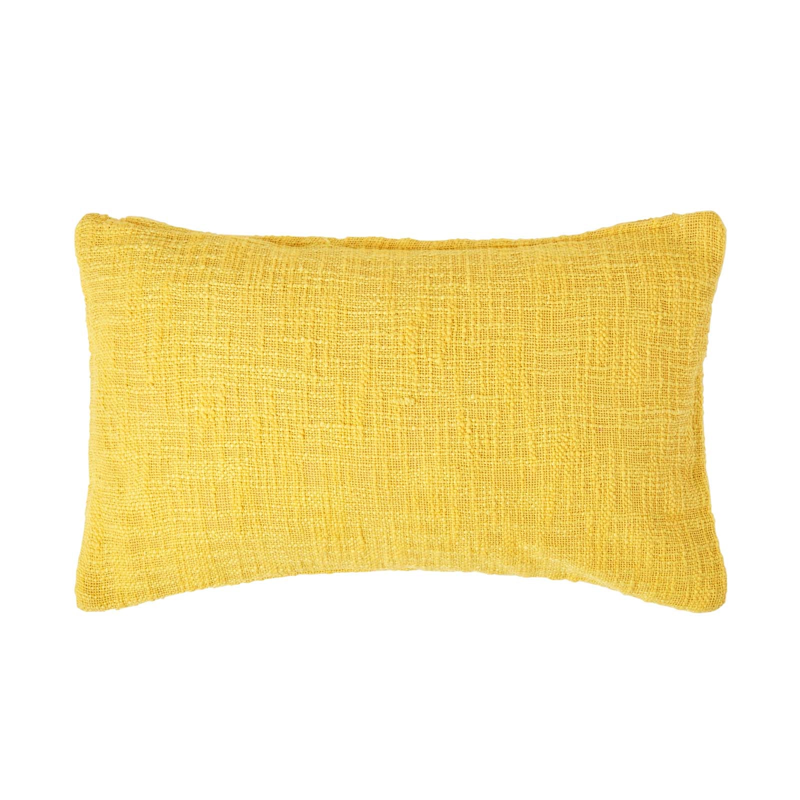 Nirvana Cotton Cushion Cover | 30cm x 50cm | Yellow