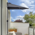 2.7m Half Round Parasol Balcony Shade